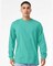 BELLA+CANVAS Long Sleeve Heavy Cotton Jersey Tee for Everyday Wear, Layering & Custom Printing Unisex Crewneck Shirt